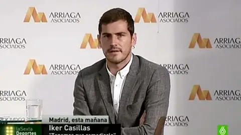 Iker Casillas, en un acto publicitario Iker Casillas, en un acto publicitario