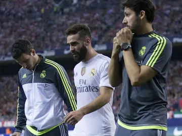 Carvajal se retira lesionado del Calderón Carvajal se retira lesionado del Calderón