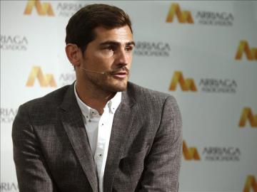 Iker Casillas en un acto publicitario