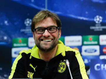 Jurgen Klopp, durante una rueda de prensa con el Dortmund Jurgen Klopp, durante una rueda de prensa con el Dortmund
