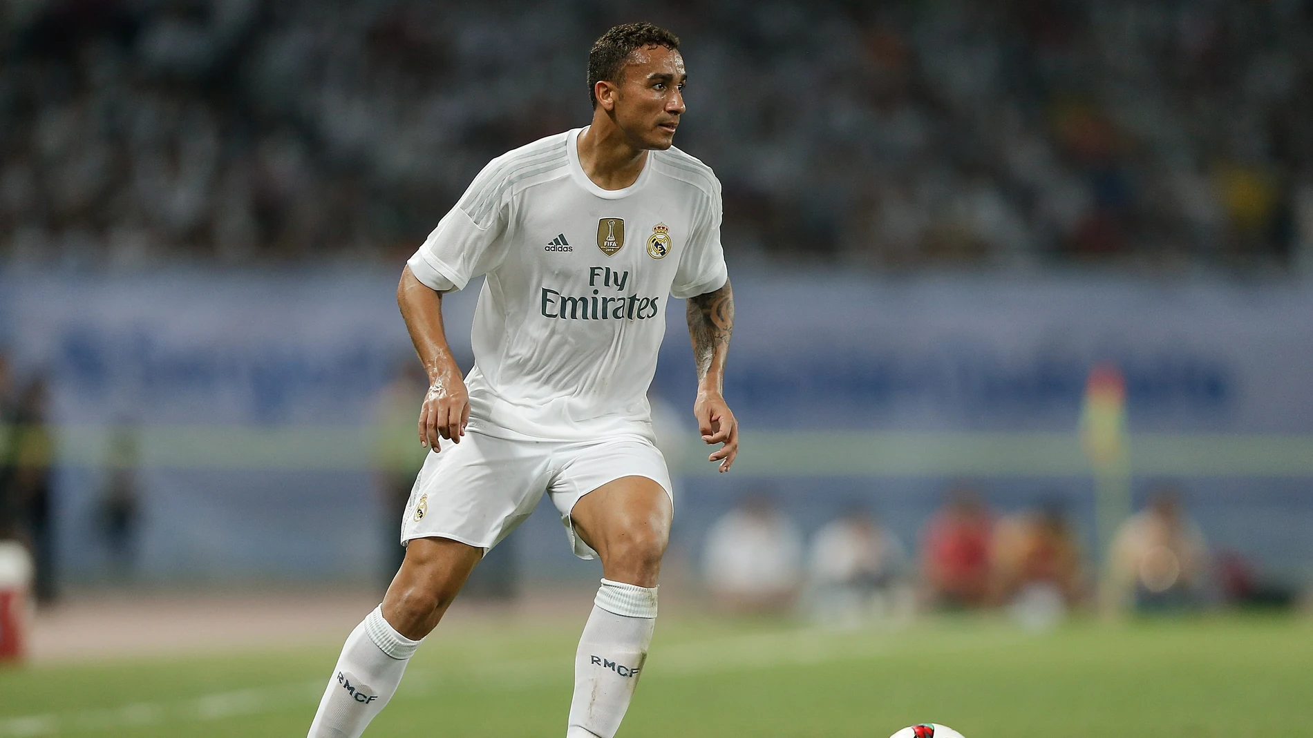 Danilo, durante un partido con el Real Madrid Danilo, durante un partido con el Real Madrid