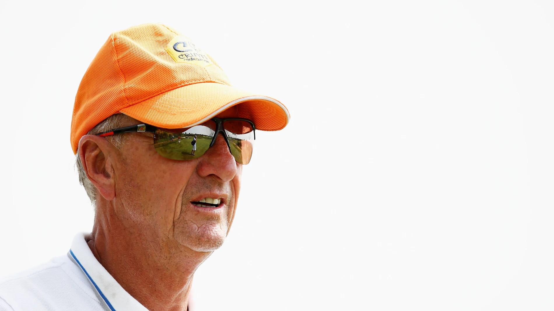 Johan Cruyff, durante un torneo de golf Johan Cruyff, durante un torneo de golf