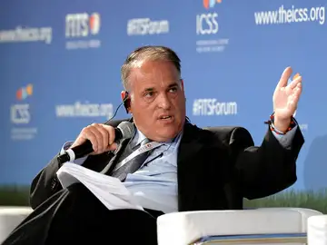 Javier Tebas, presidente de la LFP Javier Tebas, presidente de la LFP