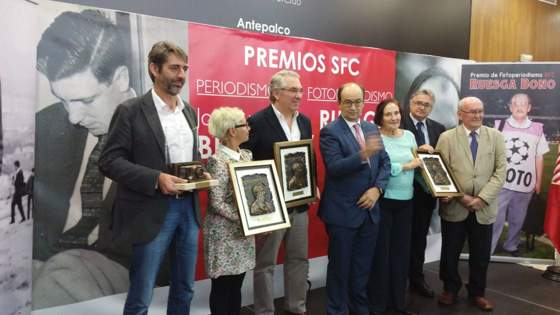 Jos&eacute; Castro, durante un acto del club