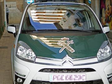 Coche patrulla de la Guardia Civil