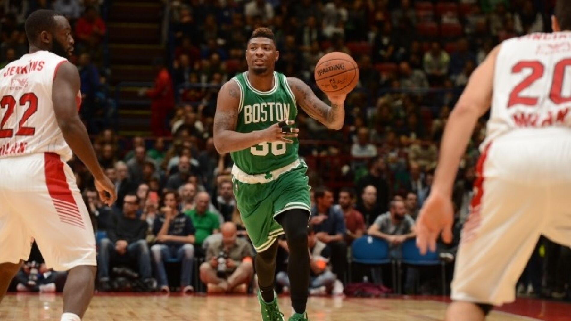 Los Celtics, en acci&oacute;n en Mil&aacute;n