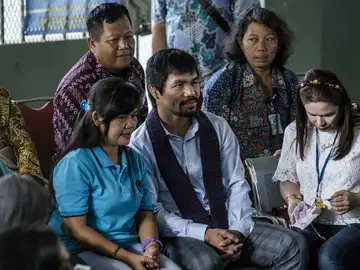 Manny Pacquiao, de lado de los ciudadanos Manny Pacquiao, de lado de los ciudadanos