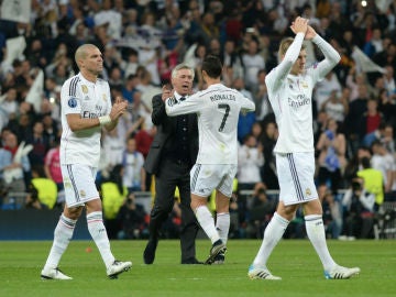 Ancelotti , en su etapa como técnico del Real Madrid