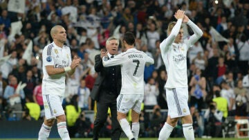 Ancelotti , en su etapa como técnico del Real Madrid