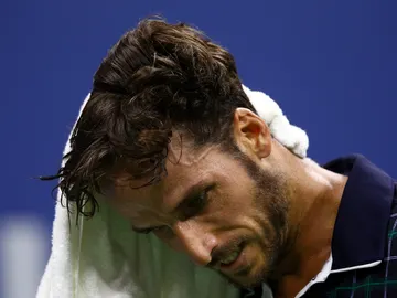 Feliciano López, durante el pasado US Open Feliciano López, durante el pasado US Open