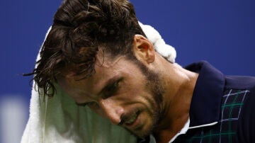 Feliciano López, durante el pasado US Open