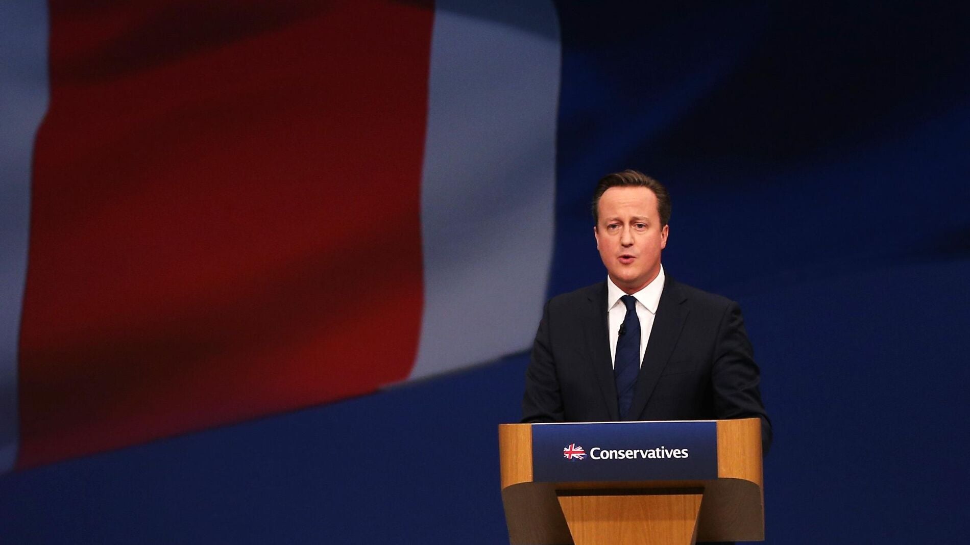 El primer ministro brit&aacute;nico, David Cameron