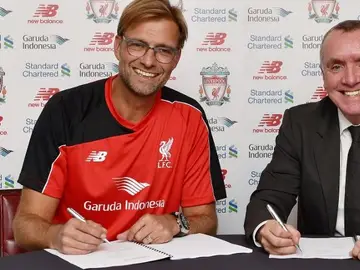 Klopp firma como nuevo técnico del Liverpool Klopp firma como nuevo técnico del Liverpool