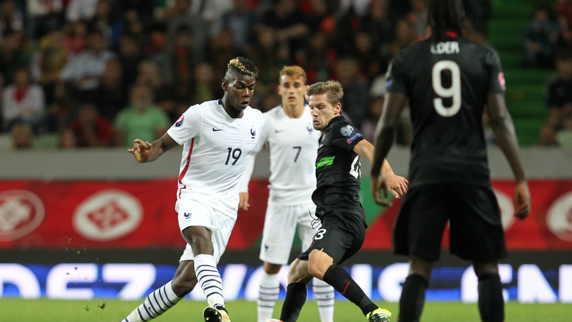 Paul Pogba, durante un encuentro con Francia Paul Pogba, durante un encuentro con Francia