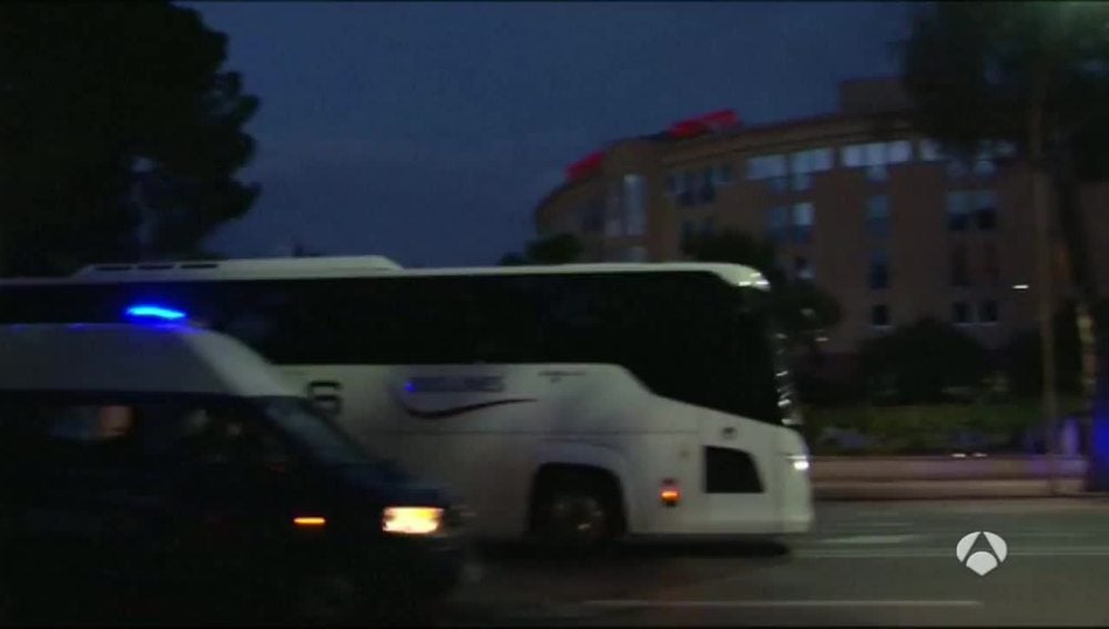 Autobús de Serbia el Albania