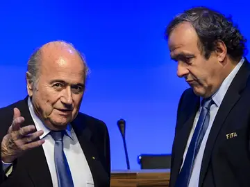 Blatter y Platini Blatter y Platini