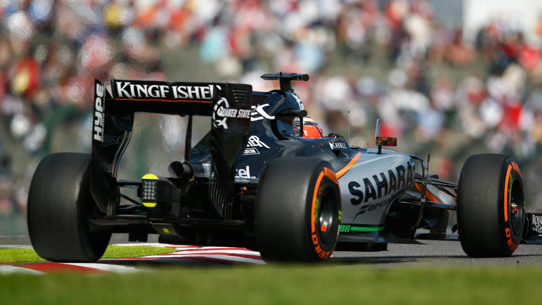 Hulkenberg rueda con su Force India