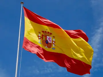 La bandera española en Colón La bandera española en Colón