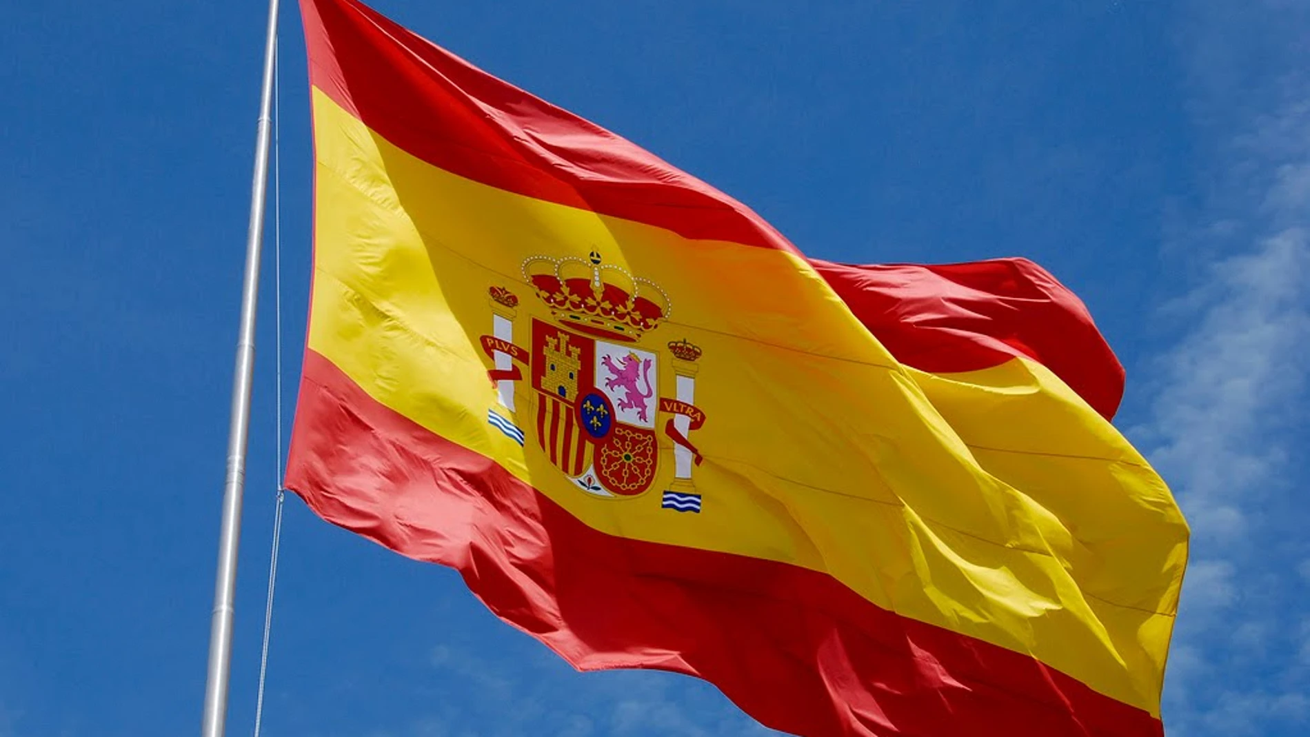La bandera española en Colón La bandera española en Colón