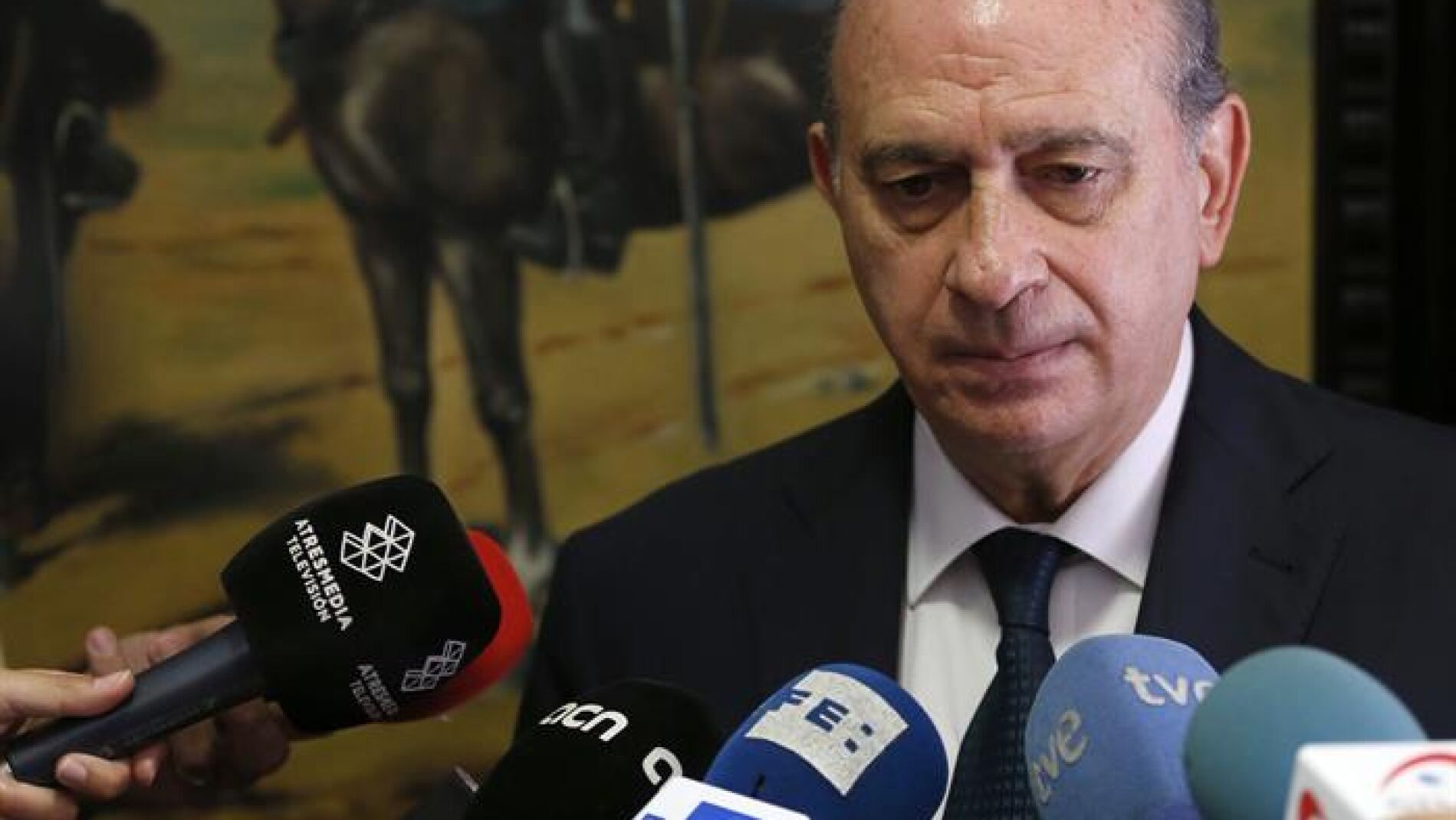 El ministro del Interior, Jorge Fern&aacute;ndez D&iacute;az