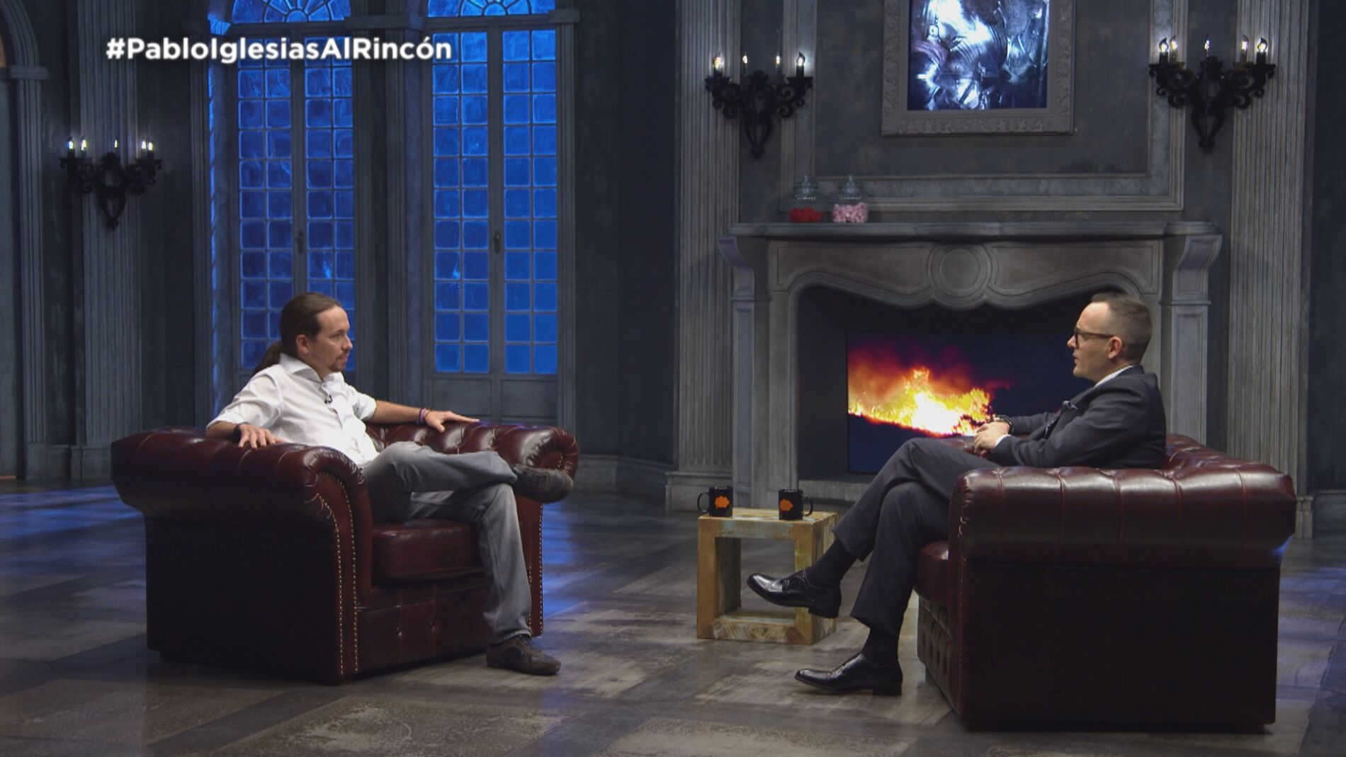 Pablo Iglesias y Risto Mejide
