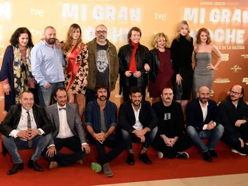 El equipo al completo de 'Mi Gran Noche', en cines 23 de octubre  El equipo al completo de 'Mi Gran Noche', en cines 23 de octubre