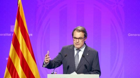 Comparecencia de Artur Mas