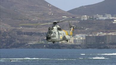 Uno de los rescatados es el único superviviente del accidente del SAR de 2014