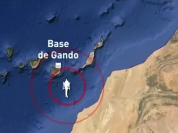 Lugar donde se produjo el accidente de helicóptero Lugar donde se produjo el accidente de helicóptero