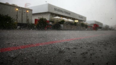 La lluvia y una tormenta eléctrica impiden la celebración de los Libres 2 de EEUU