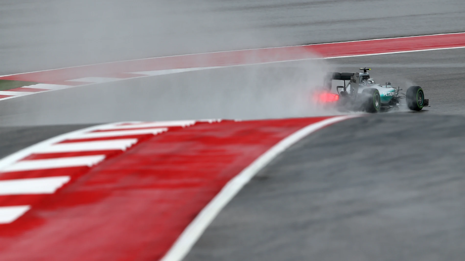 Nico Rosberg rueda en Austin