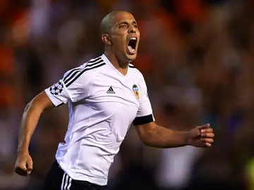 Sofiane Feghouli durante un partido con el Valencia Sofiane Feghouli durante un partido con el Valencia
