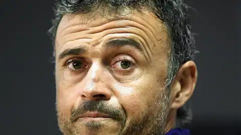 Luis Enrique, en rueda de prensa Luis Enrique, en rueda de prensa