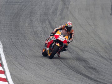 Dani Pedrosa en el circuito de Sepang Dani Pedrosa en el circuito de Sepang
