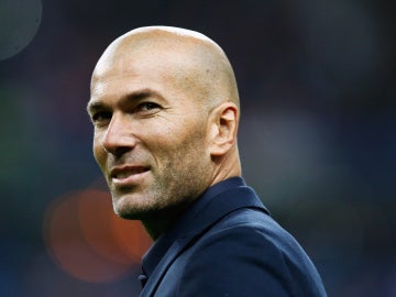 Zinedine Zidane, entrenador del Real Madrid Castilla