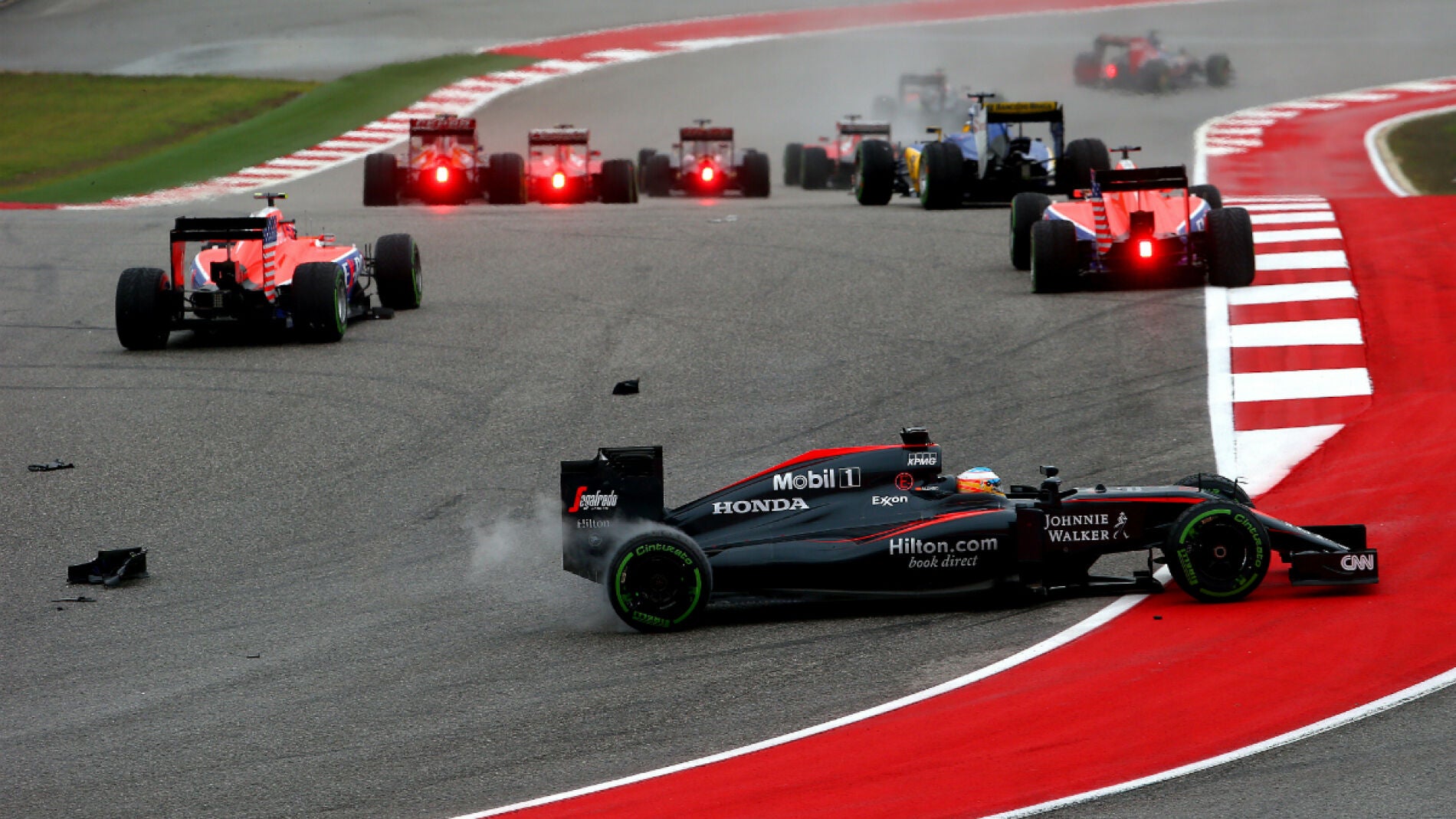 Golpe de Alonso en Austin
