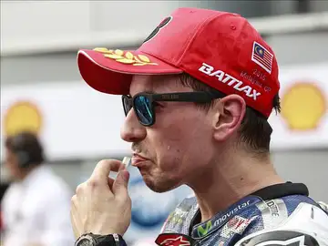 Jorge Lorenzo tras el GP de Malasia Jorge Lorenzo tras el GP de Malasia
