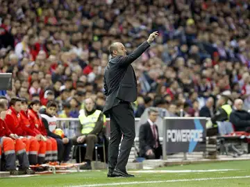 Nuno Espírito Santo, en un momento del encuentro frente al Atlético de Madrid Nuno Espírito Santo, en un momento del encuentro frente al Atlético de Madrid