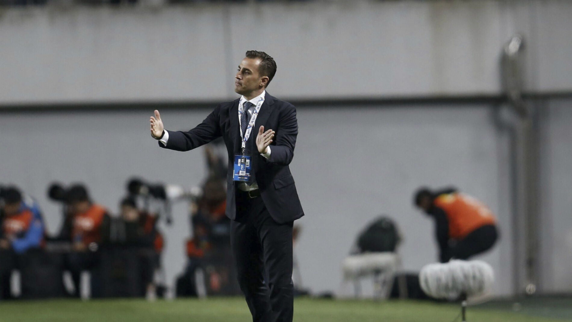 Fabio Cannavaro, durante un encuentro