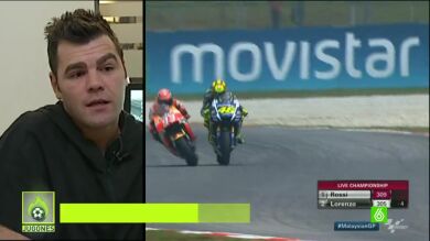 Fonsi Nieto analiza en Jugones el incidente entre Rossi y Márquez