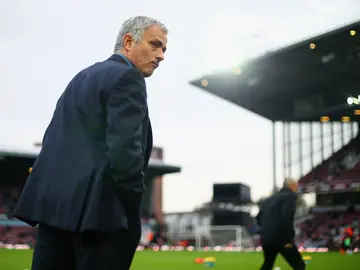 Mourinho, en el campo del West Ham Mourinho, en el campo del West Ham