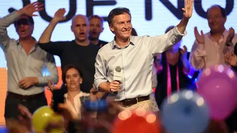 El candidato a la presidencia de Argentina por Cambiemos Mauricio Macri El candidato a la presidencia de Argentina por Cambiemos Mauricio Macri