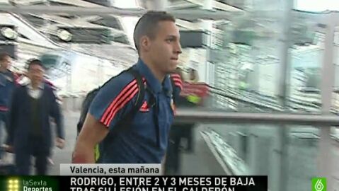 Rodrigo, jugador del Valencia