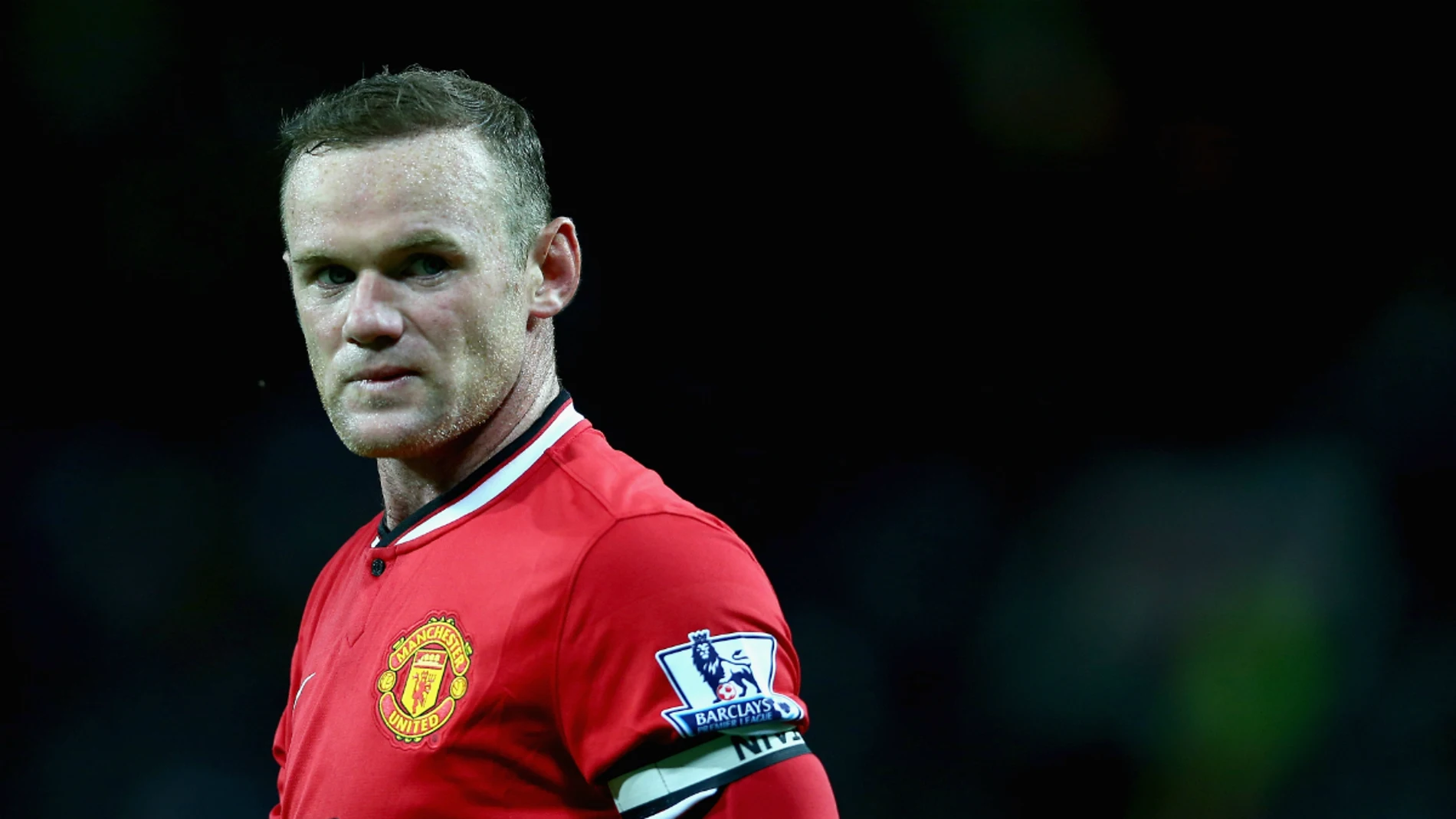 Wayne Rooney, durante un partido con el Manchester United Wayne Rooney, durante un partido con el Manchester United