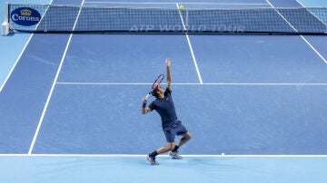 Federer, en su debut en Basilea