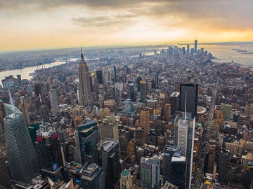 Imagen panorámica de la ciudad de Manhattan (EEUU).