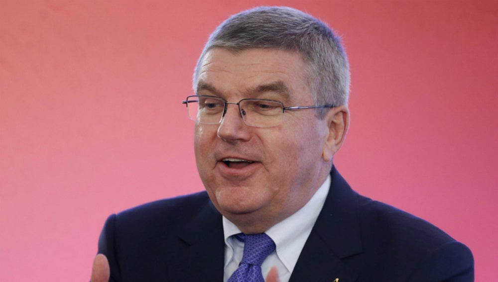 Thomas Bach, presidente del Comité Olímpico Internacional