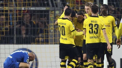 El Leverkusen y el Borussia pasan goleando a la siguiente ronda en Copa