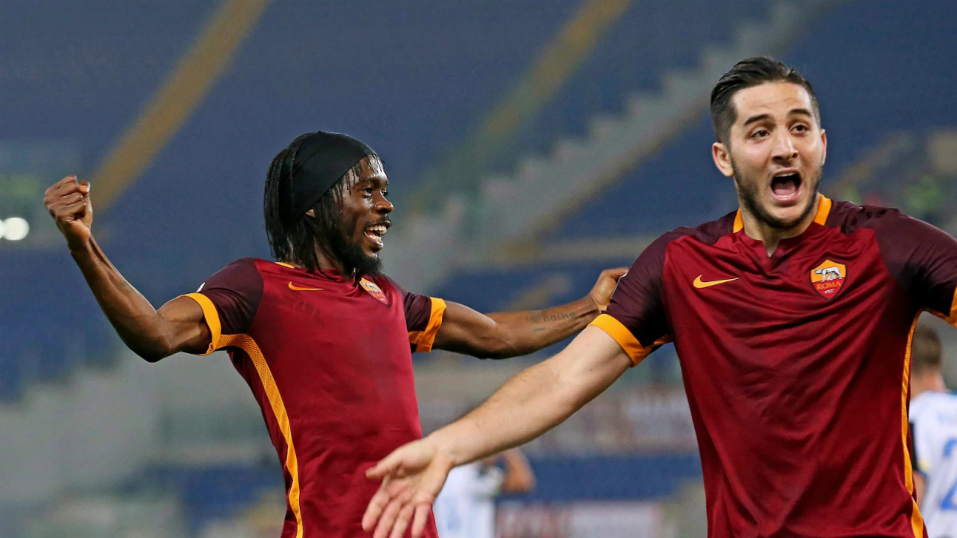 Gervinho celebrando su tanto ante el Udinese Gervinho celebrando su tanto ante el Udinese