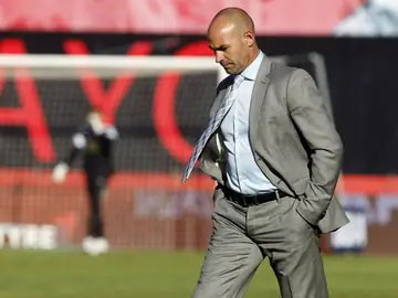 Paco Jémez, durante un partido Paco Jémez, durante un partido
